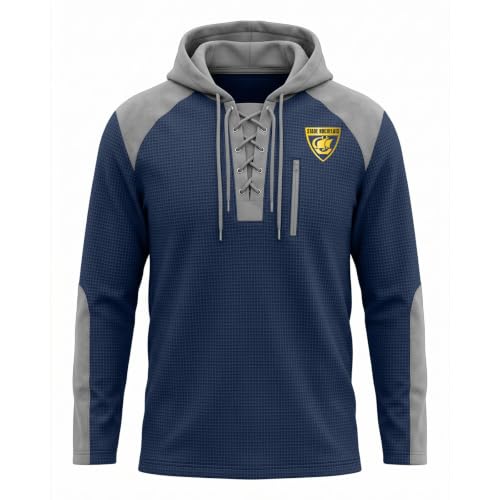 Veste à capuche zippée homme Stade Rochelais rugby oversize veste quotidienne noire