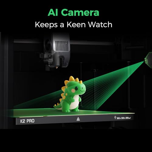 Image of Creality K2 Pro / K2 AI Camera, Official Original Chamber Al Camera Accessory, Clear Image, AI Detection, Time-laspe Filming K2 Combo / K2 Pro Combo 3D Printers