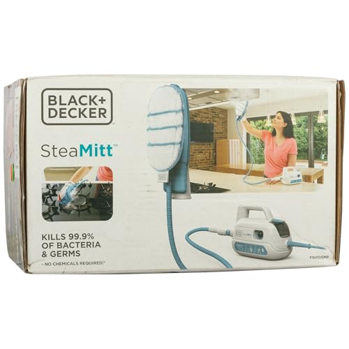 BLACK+DECKER Kit d'accessoires pour gant à vapeur BLACK+DECKER SteaMitt, kit de tuyau flexible 8 pièces, FSHSMA-XJ