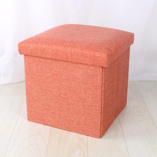 Coffre à jouets carré et pouf pliable pour libérer l'espace au sol