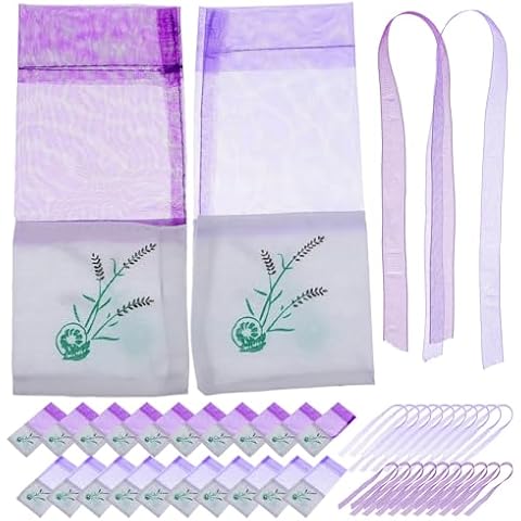 BESPORTBLE 20pcs Lavender Sachet Bags Cover