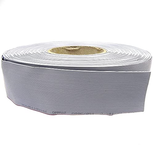 Davitu Wiring Harness - UL2651 Standard 1.0MM Pitch 44pin Gray Flat Ribbon Data Cable - (Color: Grey, Length: 5m)