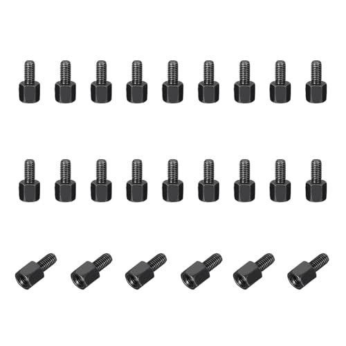 PATIKIL �u48�Z�b�g M3x5mm+6mm ���X �I�X �Z�p �X�^���h�I�t �J�[�{���X�`�[���� PCB �}�U�[�{�[�h �X�y�[�T�[ �X�^���h�I�t �R���s���[�^ �P�[�X ��H��� FPV �h���[�� �N���b�h�R�v�^�[�p ���v