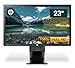 Produktbild HP Z Display Z23i 23 Zoll Business Computer Monitor, Desktop Gaming Monitor, Full HD (VGA - DisplayPort - DVI - VESA), PC Bildschirm, Schwarz (Generalüberholt)