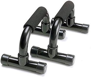 Star X Plastic Pushup-900 Push-Up Bar, Adult Set of 2 (Black)