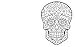 The Spectacular Sugar Skulls Coloring Book: Stunning images from the Mexican Day of the Dead (Sirius Creative Coloring)