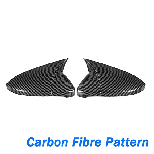 Capuchons de rétroviseur Golf 7 look carbone accessoires coques de rétroviseurs 2014-2019