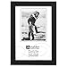 Malden International Designs Black Concept Wood Picture Frame, 3.5-Inch by 5-Inch