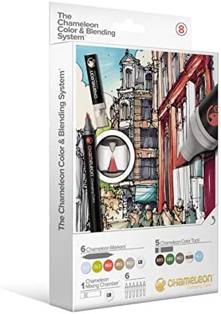 Amazon.com : Chameleon Color and Blending System Set 8 with Markers and ...