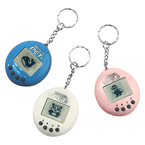 Preisvergleich Produktbild Monsterzeug Virtuelles Haustier für den Schlüsselbund, Digitales Haustier, Geschenk, Schlüsselbund mit Spielzeug