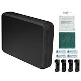 Black - Jumbo Size 6.5' x 4.75' x 0.87' Stern Pad...