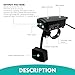 Teybouk Motorcycle USB Charger, DC12V-24V PD+QC3.0 Fast Charging, TP-C Mobile Phone Car Charger, for 7/8