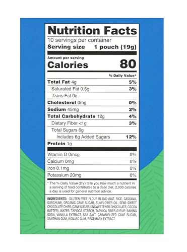 Benton’s Allergen Free Crunchy Mini Cookie Snack Packs (1 Box, Chocolate Chip) image 5