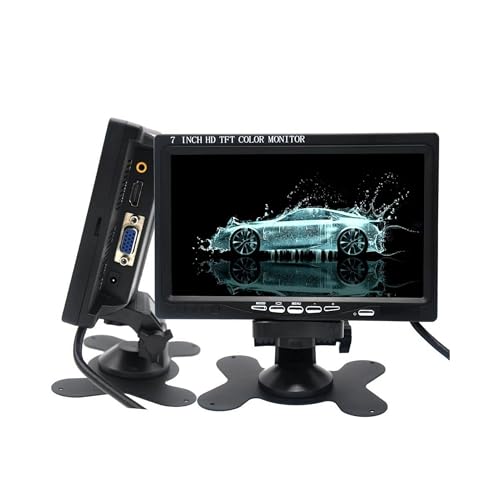 Image of 7 Inch Small LCD Monitor with AV VGA HD-MI Input for Pc Car Screen
