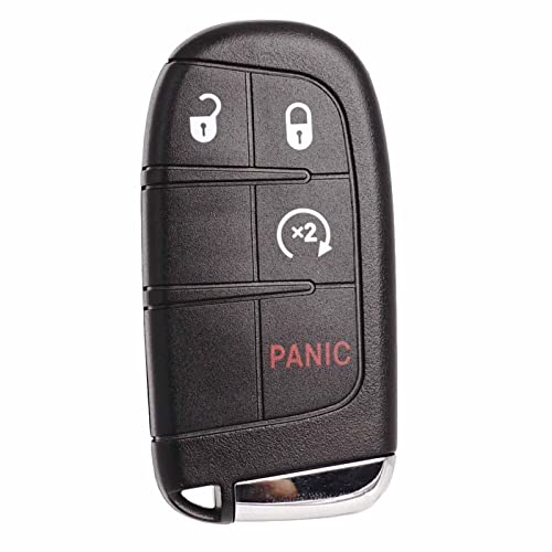 SUPALAND Remote Key Fob Replacement Fits for Jeep Renegade 2015 2016 2017 2018 2019 2020 2021 Smart Proximity Keyless Entry Remote Control 735636994 M3N40821302 6BY88DX9AA 68264811AA 68266733AA