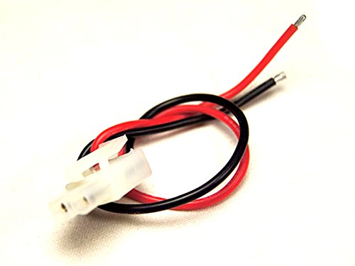 Tamiya Connettore maschio-Filo in Silicone, 20 cm