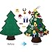viviyi Árbol de Navidad de Fieltro, DIY Decoración Navideña para Niños, Adornos...