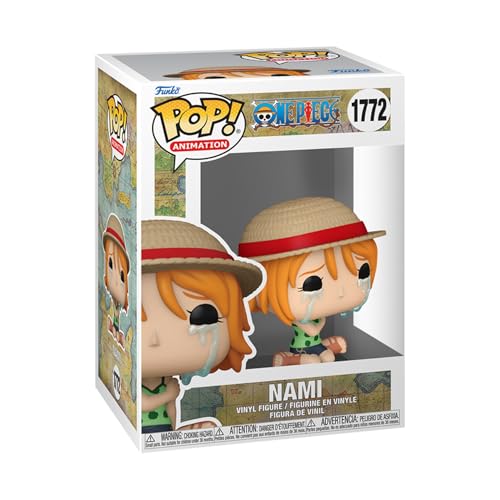Funko Pop! Animação: Pacote de uma peça (pacote com 6) – Monkey D. Luffy #1771, Nami #1772, Sanji #1