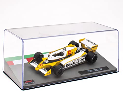 Miniatura carro Fórmula 1 1:43 Renault RS10 1979 miniatura 2