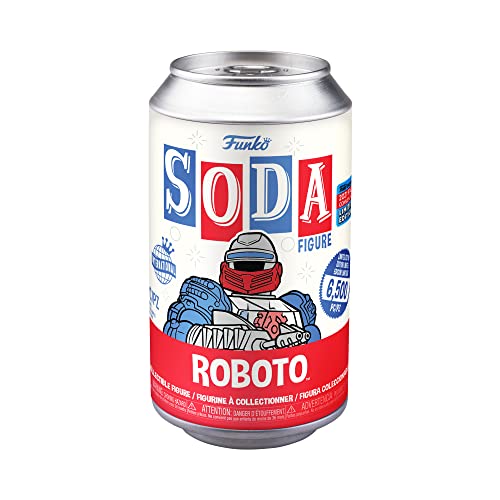 Funko Vinyl Soda: Motu - Roboto - Metallico Chase - (Styles May Vary) - Masters Of The Universe - I Dominatori Dell'Universo - Figura In Vinile Da Col