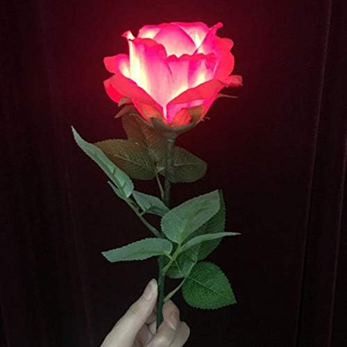 MOMOMAGE Light Rose (Remote Control) Magic Tricks Stage Close up Magic Mentalism Illusions Gimmick Props Magicians Bar Wedding Party