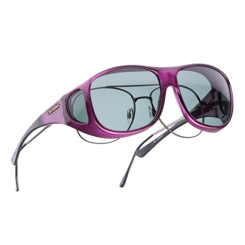 Cocoons Pilot (L) Amethyst Polarized Gray
