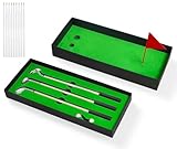 Emballage Cadeau : Mini golf l'ensemble est présenté dans un magnifique coffret cadeau. Il suffit de l'ouvrir pour révéler votre attention, sans besoin d'emballage supplémentaire. Que ce soit pour votre usage personnel ou pour l'offrir à un passionné de golf, c'est un cadeau attentionné qui fera sourire.