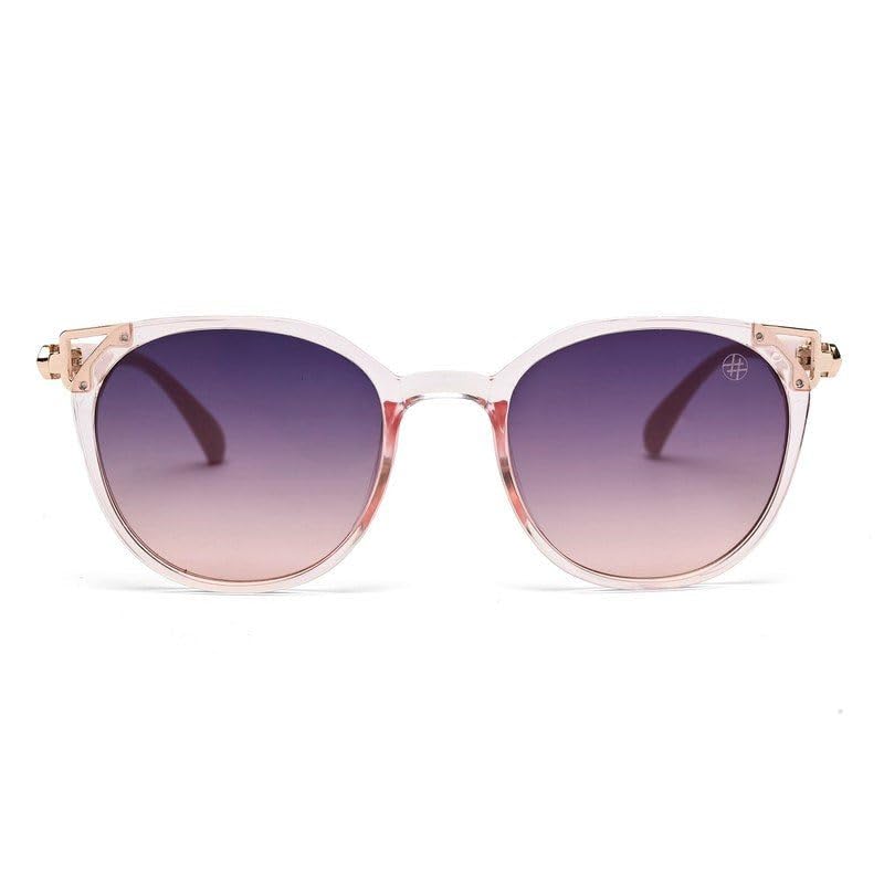 Image of HASHTAG EYEWEAR UV Protected Sunglasses for Women | Stylish Retro Gradient Goggles | Lightweight Polarized Eyewear | Driving Glasses | Fashionable Ladies Shades for Outdoor