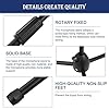Microphone Stand Collapsible Microphone Tripod Boom Arm Adjustable Stage Mic Holder Tripod Boom with Mic Clip (73-175CM) #4