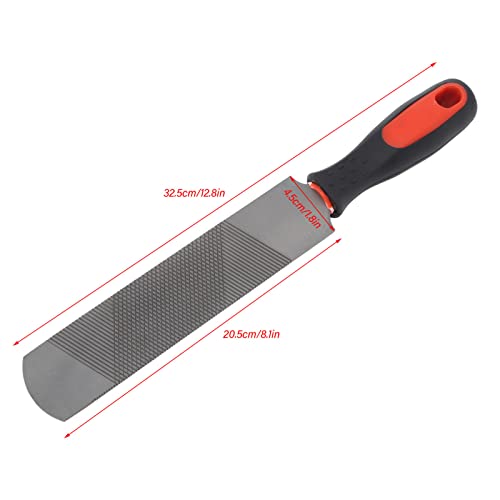 Rasp de Casco de Aço Carbono de 8 Polegadas, Ferramenta de Corte de Arquivos de Ferradura Ergonômica