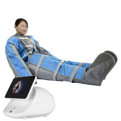 Manta de masaje de compresión de aire de cuerpo completo con calor, drenaje linfático para uso en salón de belleza y terapia de belleza
