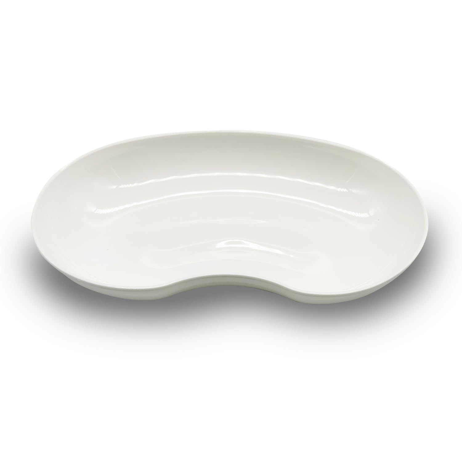 Bandeja para riñones de plástico, color blanco, reutilizable, apta para alimentos, desinfectable, esterilizable en autoclave, para maquillaje, instrumentos médicos, cuenco de belleza