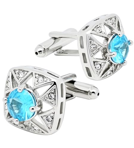 Gemelos con cristal azul para hombre en estuche miniatura 1