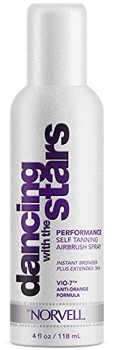 Dancing With The Stars Performance Sunless Self-Tanning Mist - Airbrush Spray Solution with Bronzer for Instant Sun Kissed Glow, 4 fl.oz.