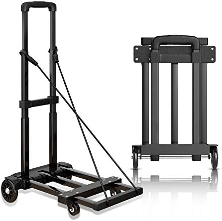 BLACK 75KG HEAVY DUTY LIGHT FOLDING FOLDABLE HAND SACK TRUCK BARROW CART TROLLEY - View #12