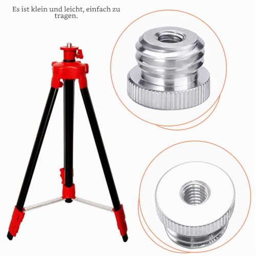 GIAK 5/8 Auf 1/4 Gewindeschraube Adapter Stativ 1/4\-20 Bis 5/8\-11 für Laser Level Bosch