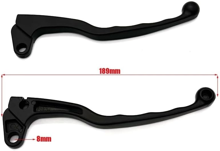 1 Pair Motorcycle Handle Clutch Brake Lever For Yamaha DT125 DT MX 100 125 175 360 400 RD 125 200 250 350 400 Lever [part]