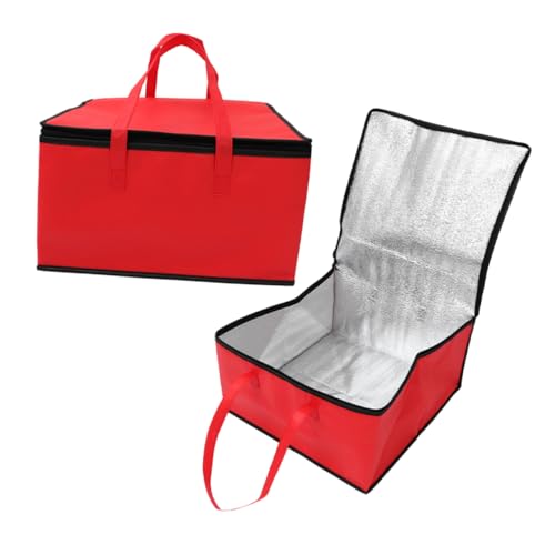 NAMOARLY 2pcs Pizza Bag Warmer Large Capacity Insulated Bags Food Service Cooler