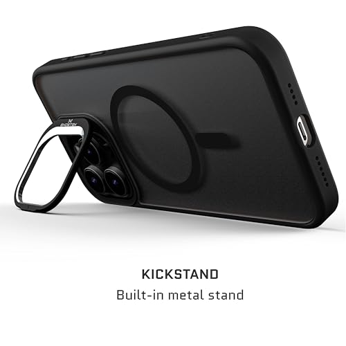 Coque iPhone 15 Pro haut de gamme Ghostek KickCam noire compatible MagSafe - 4