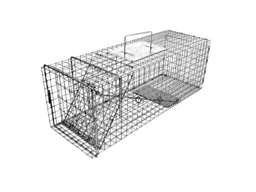 Tomahawk Live Trap - Model 106 - Original Series Rigid Live Trap with one Trap Door - 26x9x9 for Cat, Rabbit, Skunk Sized Animals