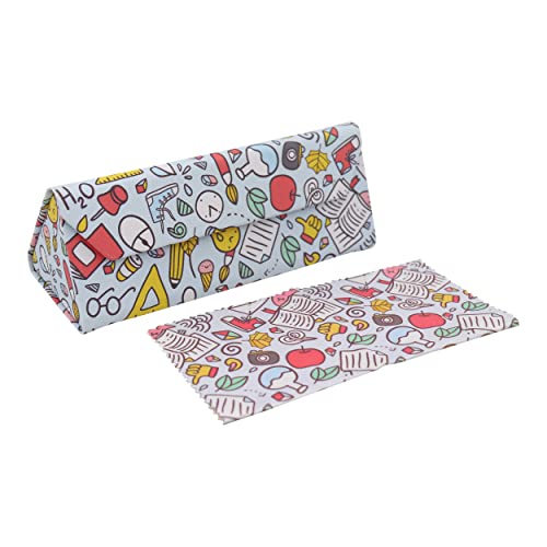 Image of Real Sic Glasses Case for Men and Women - Magnetic Folding Hard Shell Sunglass Holder - Inspired by Activities /Hobbies
