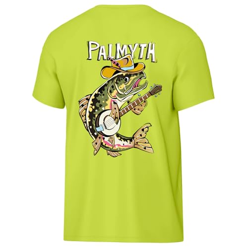 Image of Palmyth Boys Fishing Shirt Short Sleeve UPF 50+ Youth Performance T-Shirt