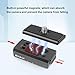 PULUZ Magnetic Quick Release Mount for Insta360 Ace/Ace Pro/DJI OSMO Action4/GoPro HERO12, Metal Quick Release Base with 1/4-inch Screw Hole and Adapter, Black