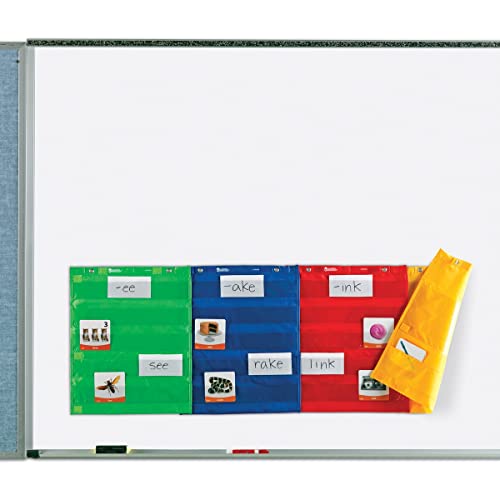 Learning Resources LER2384 Magnetic Pocket Chart Squares - Set Of 4, Classroom Pocket Charts thumb #3