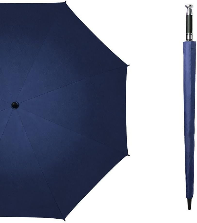 Business Long Handle Straight Umbrella Plus Size Male Double Automatic Reinforced Wind Resistant Umbrella