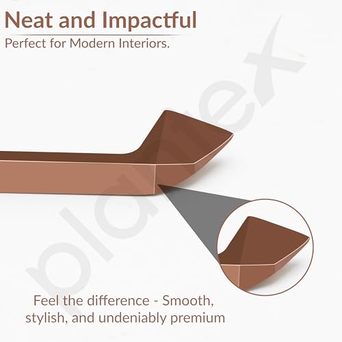 Image of Plantex Cabinet Handle /Kitchen Cabinet Door Handle /Wardrobe /288 mm Cupboard Handle /Door Pull-Push Handle for Home /Office - Pack of 2 (Rose Gold)