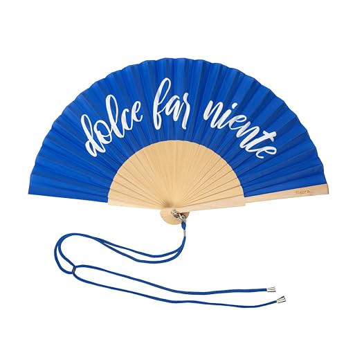 Fisura Abanico, Far niente, Azul, 23 x 4 x 1,5