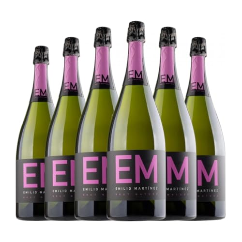 Sidra Martínez Sopeña Emilio Martínez Brut Nature Sidra de Asturias 70 cl (Caja de 6 Botellas de 70 cl)