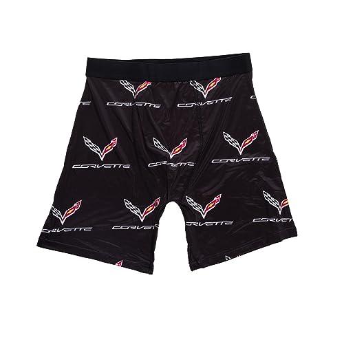 General Motors Corvette AOP Boxer Shorts - Iconic Comfort with Corvette Designs | Officially Licensed for Enthusiasts