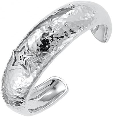 mugler bijoux bracelet en acier et oxyde